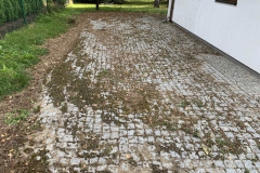 bruk przed czyszczeniem